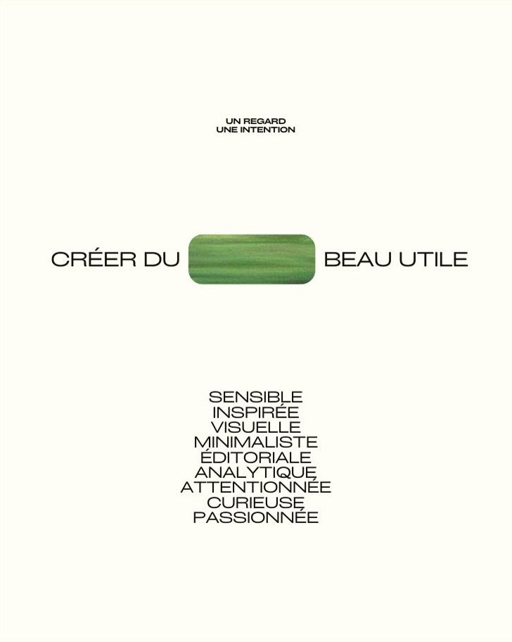 Post créé par Cloé : « Créer du beau utile »